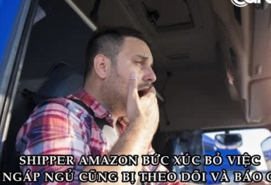 ‘Giọt nước tràn ly’ khiến shipper Amazon bỏ việc: Ngáp ngủ trên xe cũng bị camera AI theo dõi và báo cáo