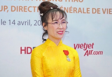 CEO Vietjet Air Nguyễn Thị Phương Thảo được trao huân chương Bắc đẩu bội tinh