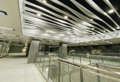 Cận cảnh nhà ga ngầm thứ 2 của Metro: Kiến trúc hiện đại, lượn sóng nhè nhẹ như sông Sài Gòn