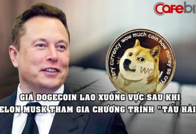 Elon Musk ‘thổi bay’ 22 tỷ USD vốn hóa Dogecoin sau khi xuất hiện trên chương trình ‘tấu hài’ Saturday Night Live