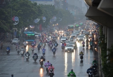 Bắc Bộ ngày mưa rải rác, từ đêm mưa gia tăng, cảnh báo lũ quét và sạt lở đất