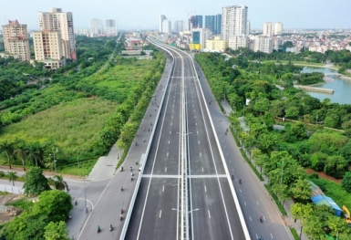 'Siêu dự án' đường trên cao dài nhất Việt Nam chạy qua Hà Nội, băng qua sông Hồng