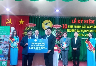 Novaland hỗ trợ giáo dục và đào tạo tại Bình Thuận