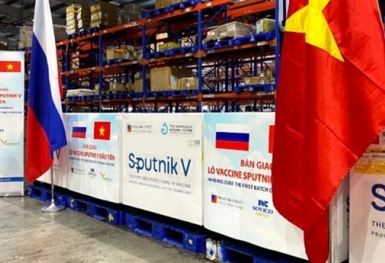 Việt Nam vừa nhận 1 triệu liều Sputnik V