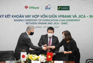 VPBank nhận gói vay hợp vốn 100 triệu USD từ JICA và SMBC