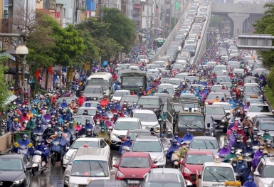 Mức nộp về ngân sách khi thu phí vào nội đô Hà Nội là 50.000 - 100.000 đồng?