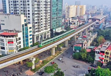 Đường sắt trên cao Cát Linh - Hà Đông phục vụ miễn phí 15 ngày đầu