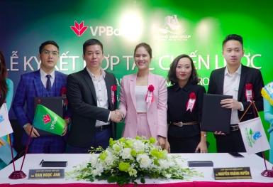VPBank ký kết hợp tác chiến lược với Phố Xanh Group