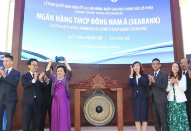 Cổ phiếu SSB tăng hơn 130% sau chưa đầy 1 năm lên HoSE, con trai Madame Nga đăng ký bán thêm