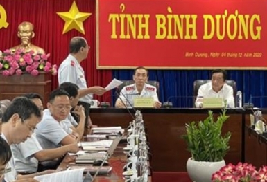 Thanh tra công tác quản lý, sử dụng đất đai Bình Dương