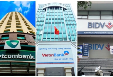 Big3 ngân hàng đẩy tỷ lệ bao nợ xấu tăng cao kỷ lục
