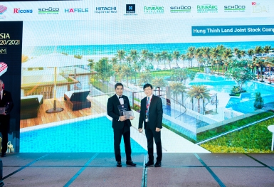 Hưng Thịnh Land nhận giải thưởng Top 10 Nhà phát triển bất động sản hàng đầu Việt Nam