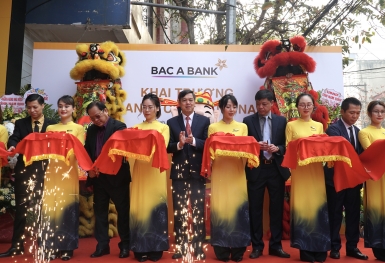 BAC A BANK chính thức đặt chân tới Nam Định