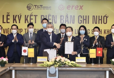 T&T Group và Tập đoàn Erex (Nhật Bản) hợp tác phát triển năng lượng sinh khối tại Việt Nam