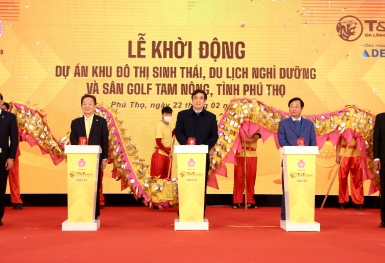 T&T Group khởi động dự án khu đô thị sinh thái và sân golf gần 500 ha tại Phú Thọ