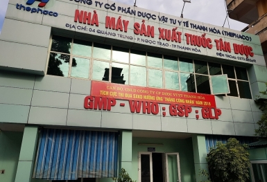 Thephaco: Kinh doanh sụt giảm, đòn bẩy nợ cao