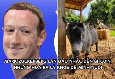 Mark Zuckerberg khoe ảnh nuôi dê, đặt tên là Bitcoin: Hút hơn 400.000 lượt thích sau hơn 3 giờ đăng tải