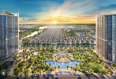Ra mắt dự án The Ocean View - Đô thị nghỉ dưỡng trong lòng Vinhomes ocean Park