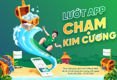 VPBank tặng bộ trang sức kim cương 100 triệu đồng cho khách hàng