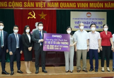 Homevina Group chung tay cùng công tác phòng, chống dịch tỉnh Thanh Hóa