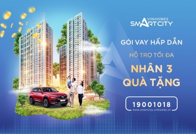 Tung ưu đãi khủng, Vinhomes Smart City “tạo sóng” hỗ trợ an cư mùa Covid