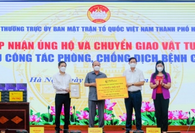 T&T Group tặng 1 triệu bộ kit xét nghiệm PCR Covid-19 hỗ trợ Hà Nội chống dịch