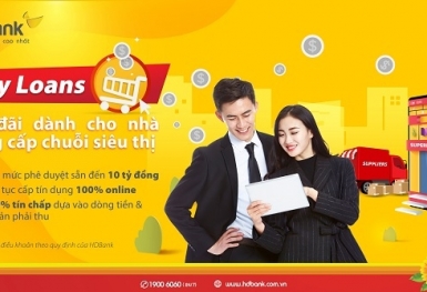 Tin nhanh ngân hàng ngày 9/10: HDBank ưu đãi lãi suất cho nhà cung cấp siêu thị qua chương trình tín dụng 100% online