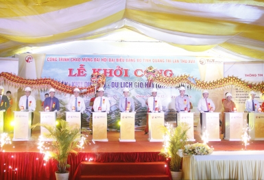 T&T Group khởi công dự án Khu dịch vụ - du lịch gần 4.500 tỷ tại Quảng Trị