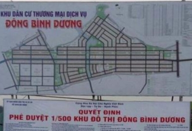 Đình chỉ kinh doanh vì bán chui dự án Đông Bình Dương