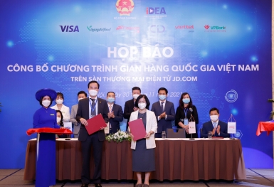 VPBank độc quyền hỗ trợ doanh nghiệp Việt tham gia Gian hàng Quốc gia Việt Nam trên JD.com