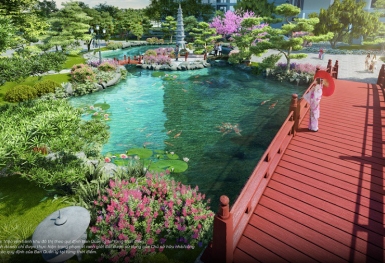 Vinhomes chính thức ra mắt The ZenPark-Tinh thần Nhật Bản giữa lòng Vinhomes Ocean Park