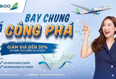 Bamboo Airways tung ưu đãi “giá công phá” mừng dịp lễ hội lớn nhất năm