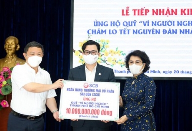 SCB: Chung tay chăm lo Tết cho người dân