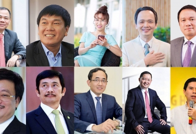 10 doanh nhân dẫn đầu thị trường chứng khoán Việt Nam 2020