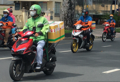 TP. HCM giảm shipper đến mức tối thiểu, cấp thẻ hoạt động trên địa bàn cố định