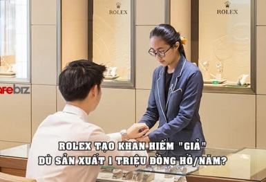 ‘Giả vờ’ thiếu đồng hồ để bán dù sản xuất 1 triệu chiếc/năm: Chiến lược kinh doanh ‘đánh lừa’ người tiêu dùng của Rolex?