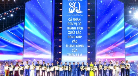 MIK Group lọt Top “Không gian trưng bày tiêu biểu” tại Triển lãm Thành tựu đất nước