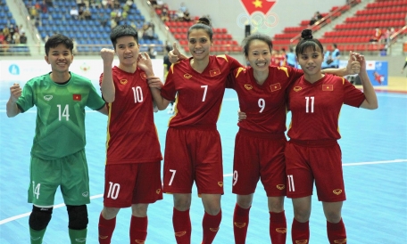 Đánh bại Malaysia, ĐT Việt Nam dẫn đầu bảng xếp hạng futsal nữ SEA Games 31