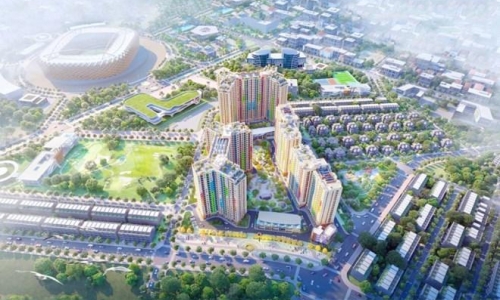 Dự án NƠXH hơn 2.000 tỷ đồng tại Lào Cai: Golden Square bứt tốc nhờ hậu thuẫn từ hệ sinh thái Alphanam