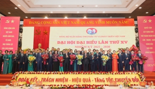 Đảng bộ BIDV tổ chức thành công Đại hội đại biểu lần thứ XV, nhiệm kỳ 2025 - 2030