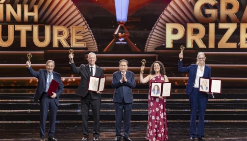 VinFuture 2025 vinh danh các tác giả phát triển vaccine HPV cứu sống hàng triệu người
