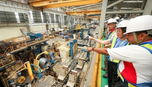 Việt Nam lọt Top 12 quốc gia sản xuất thép thô lớn nhất thế giới