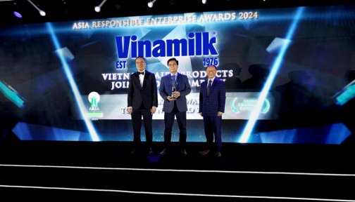 Vinamilk được vinh danh tại giải thưởng doanh nghiệp trách nhiệm châu Á
