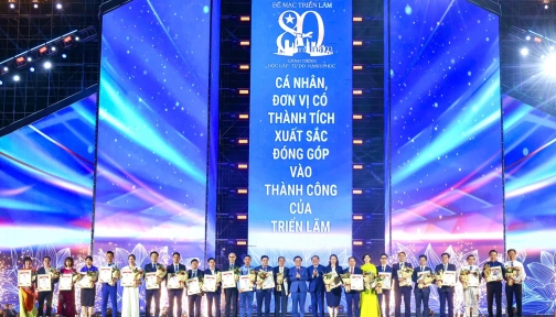 MIK Group lọt Top “Không gian trưng bày tiêu biểu” tại Triển lãm Thành tựu đất nước