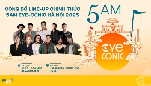 PVcomBank đồng hành cùng 5AM “đánh thức giác quan” giữa lòng di sản