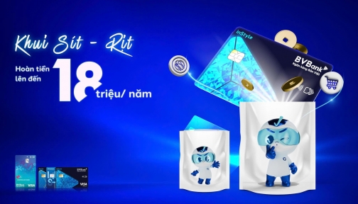 BVBank triển khai chính sách mới cho thẻ tín dụng - hoàn đến 18 triệu đồng/năm