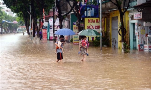 Cảnh báo đợt mưa lớn ở Bắc Bộ