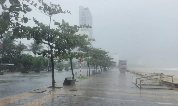 Dự báo những khu vực mưa lớn sau bão số 4