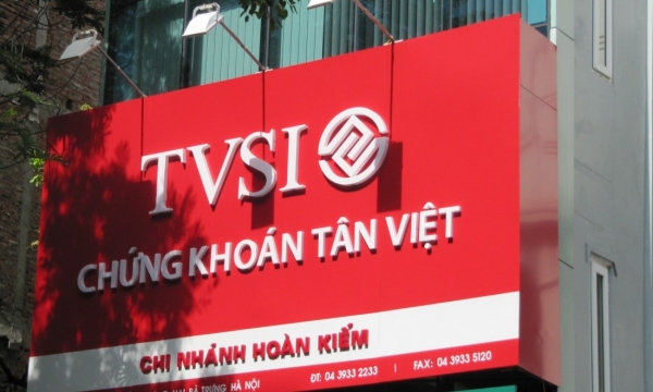 Chứng khoán Tân Việt (TVSI) tạm dừng chuyển nhượng trái phiếu doanh nghiệp