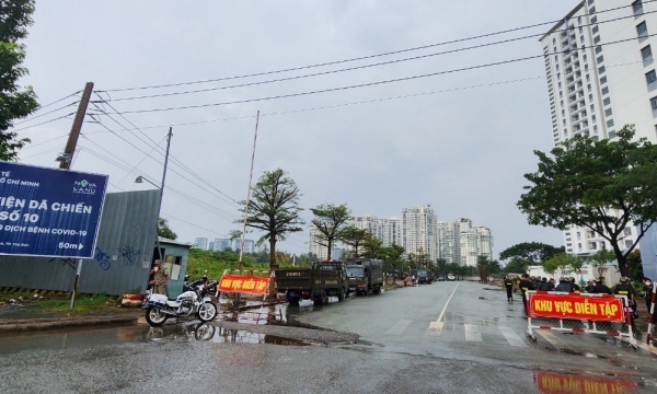 Công an TP HCM thông báo xử lý nghiêm cá nhân tung tin thất thiệt về hoạt động diễn tập tại toà nhà thuộc Novaland